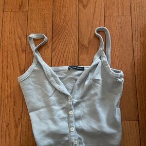 Brandy Melville button up cami